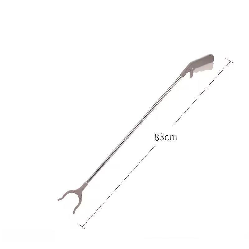 Long Handle Garbage Clipper Extended Length Pi Up Tool Sanitation Clamp for Household Cleaning Tools Garbage Abber