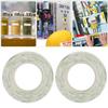 2Pcs Print Label Tape Cute Ribbon Thermal Paper for KINGJIM/TEPRA LR5C Labeler(EQT028)