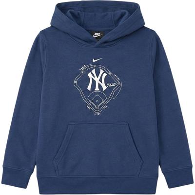 Nike × Sweat à capuche MLB New York Yankees Simple Polyvalent Décontracté Confortable Pull à Capuche Manches Longues Polaire Sweats à capuche pour enfants 3Z3B3SBF7-NYY