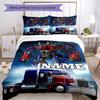 Transformers Fans (3) Customize your name Bedding Set Breathable Duvet Cover with Pillowcases Home Decoration Birthday Gift