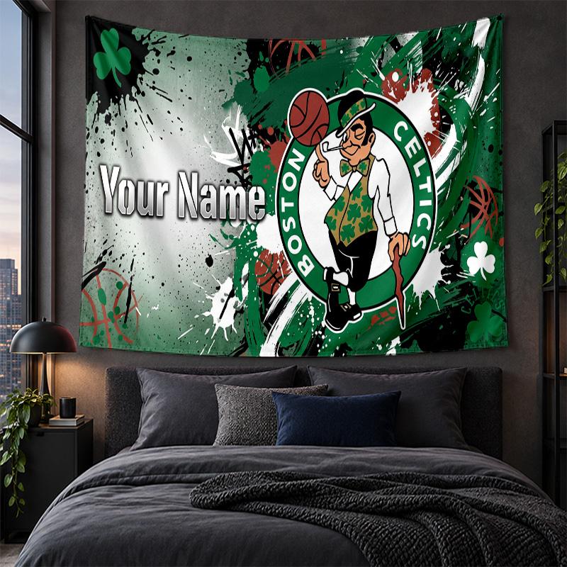 Personalisierte Wandbehänge Celtic FC Muster Kunst Hintergrundtuch