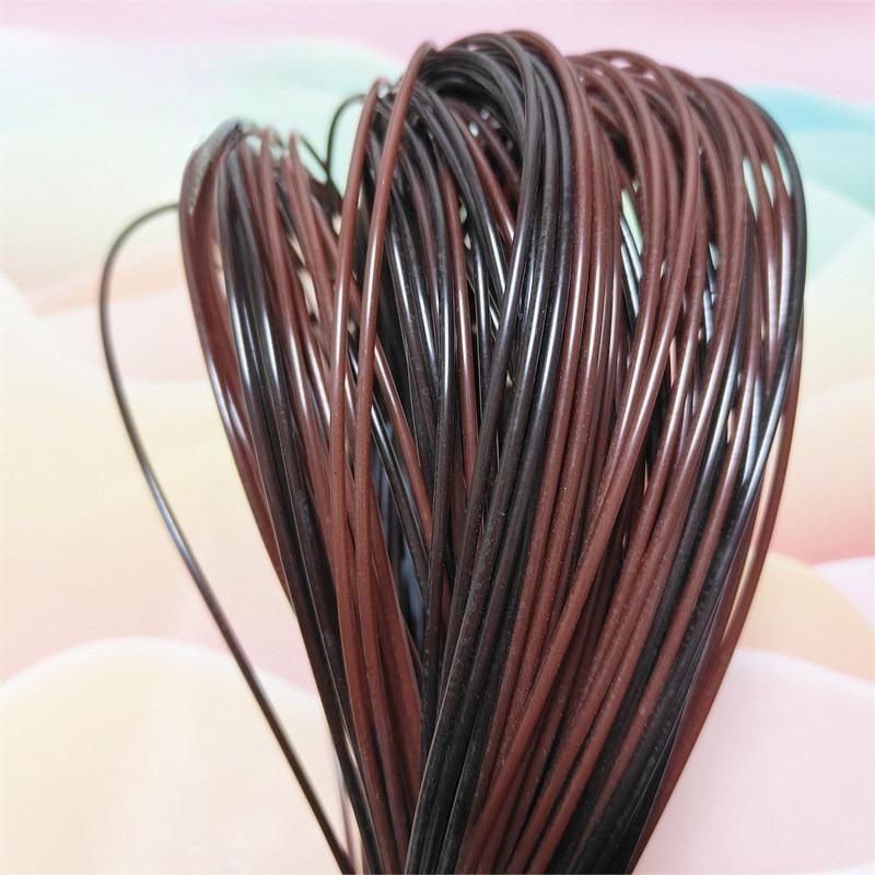 500g 2.4mm PE Round Synthetic Rattan Weaving Material Plastic Knit for Furniture Repair Chair Table Basket about 90Meter