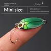 5Pcs/Set Uv Coated Spoon Fishing Lure Insect Paint Design 1.5G 2.5G 3.5G 5G Weight Spinnerbait Lure Sequins Noise Paillette