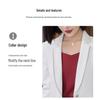 Women's White Slimming Suit Jacket – Spring/Autumn 2025: High-End, Formal, Professional Socialite Style