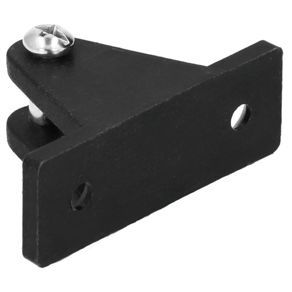 12pcs/set 7/8'' Jaw Slide Black Eye End Cap Fitting Hardware Deck Hinge  Bimini Top Installation