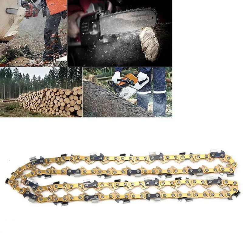 1/2/3/4/6 Stück 16 Zoll Kettensägenkette, Sägekette für Holzfäller, Schnittsäge, Zubehör für elektrische Sägeketten, 59 Antriebsglieder, 29 Schneider, 3/8 Zoll LP-Teilung .050 Zoll