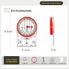Outdoor Compass with Magnifying Glass and Ruler Scale for Students and Orienteering