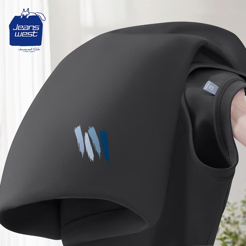 JEANSWEST CLUB Men s Long Sleeve Cotton Round Neck T-Shirt 4XL