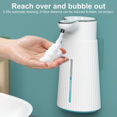 400ml Automatische Seife Spender Wiederaufladbare 500mAh Batterie Wand-Montiert Touchless Sensor Seife Spender