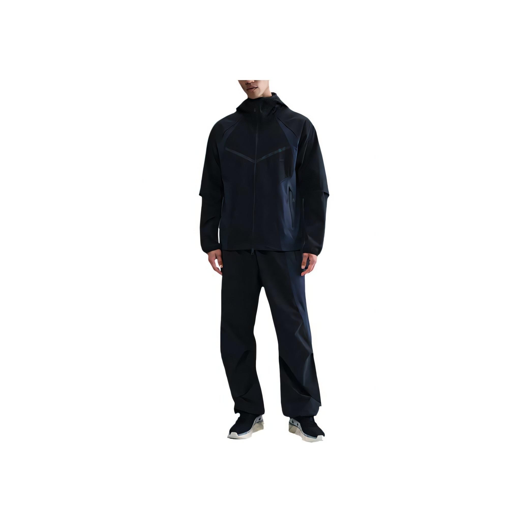 

Nike Tech Woven Color-Block Loose Jacket Black Obsidian IH8462-010 M