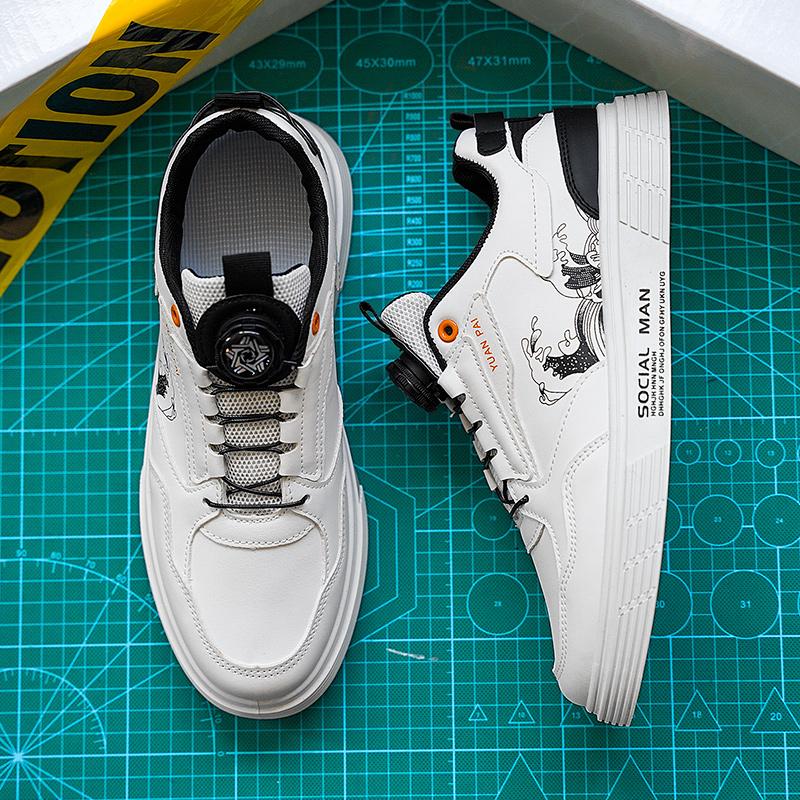 Fashion Men's Sports Shoes Fashion Casual Shoes 2025 Summer Comfortable Breathable Sports Shoes Street Skateboarding Shoes Men's Shoes