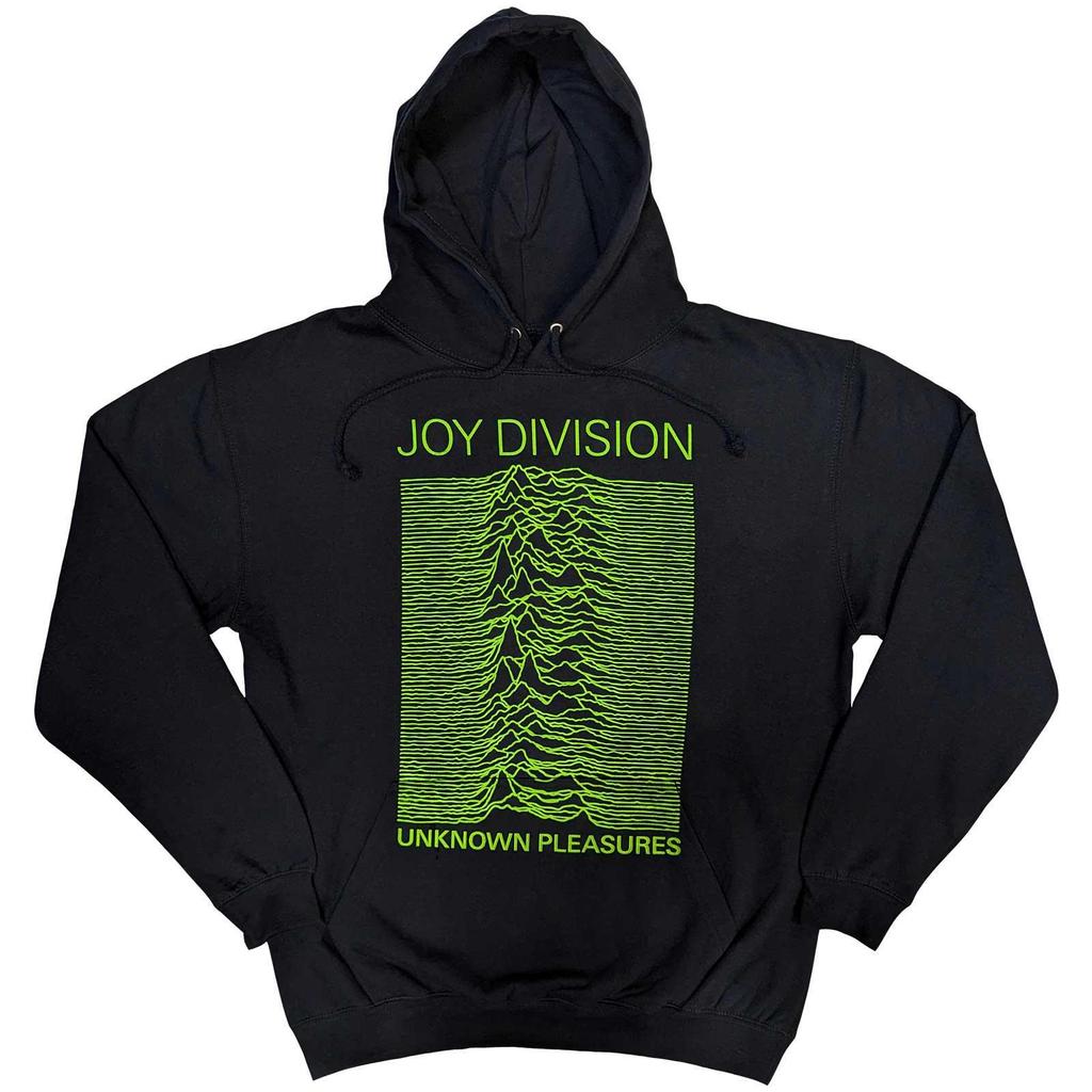 Unisex mikina s kapucí pro dospělé Unknown Pleasures Joy Division
