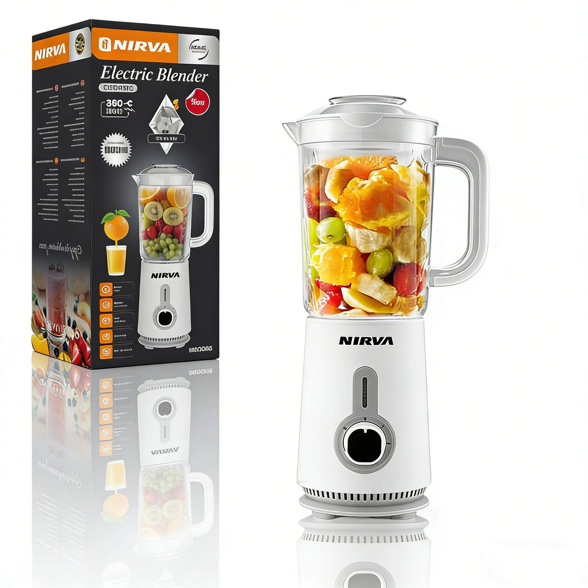 

EU Standard Multi-Functional Blender & Juicer: Food Processor and Smoothie Maker