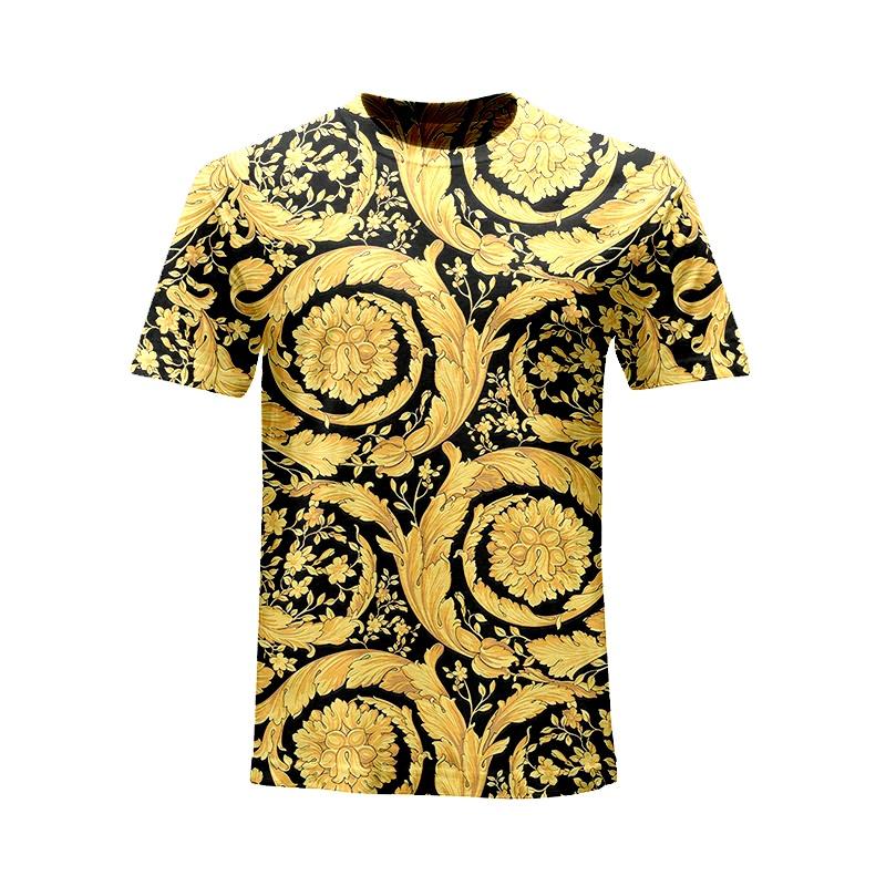 Men's Summer 3d Printed T-Shirt Fashion Top Short Sleeve Novelty Tees XXS-6XL