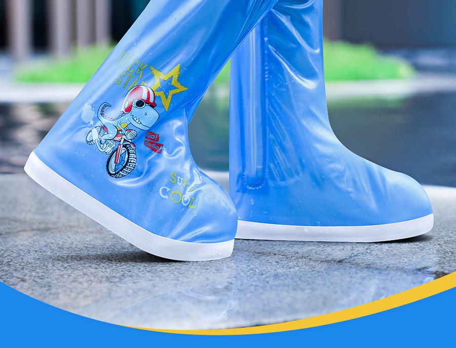 Positive Rain Waterproof Shoe Covers for All - Non-Slip, Thickened, Wear-Resistant, Dirt-Proof, Wash-Free Rain Boots for Everyone