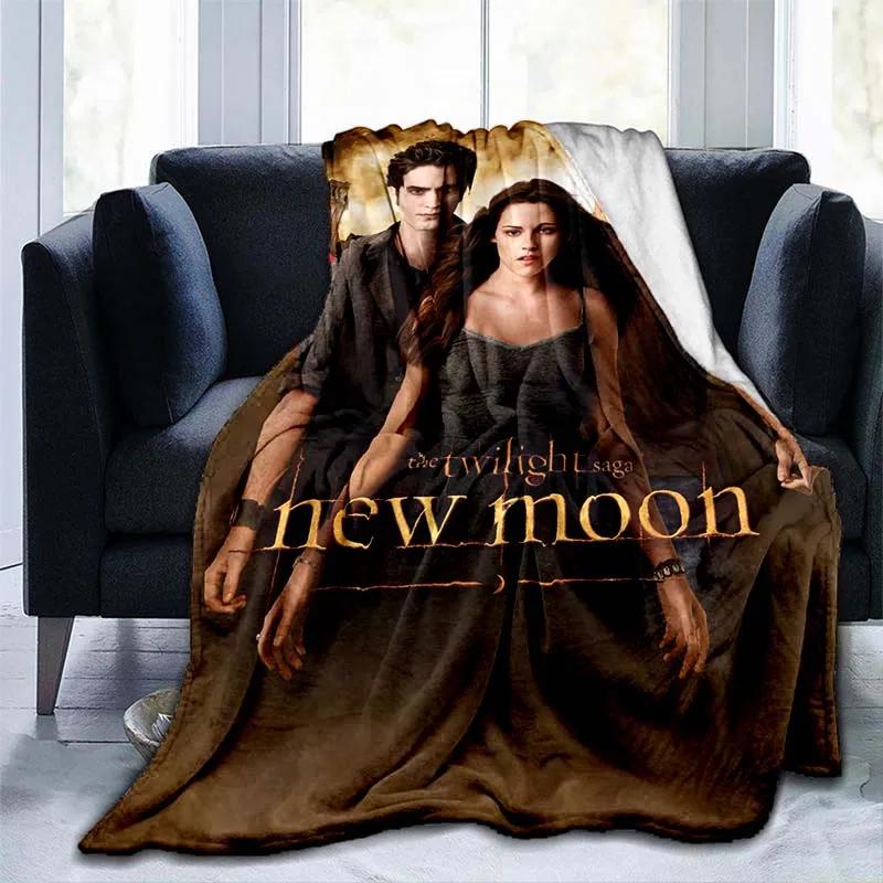 Twilight 3D printed blanket children's warm blanket soft and comfortable home travel portable blanket birthday gift blankets