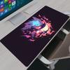 Mouse Pad XXL Gaming Desk Mat PPokemon Gengar Play Mat Computer Gamer Cabinet NonSlip Rubber Base Stitched Edge Keyboard Pad