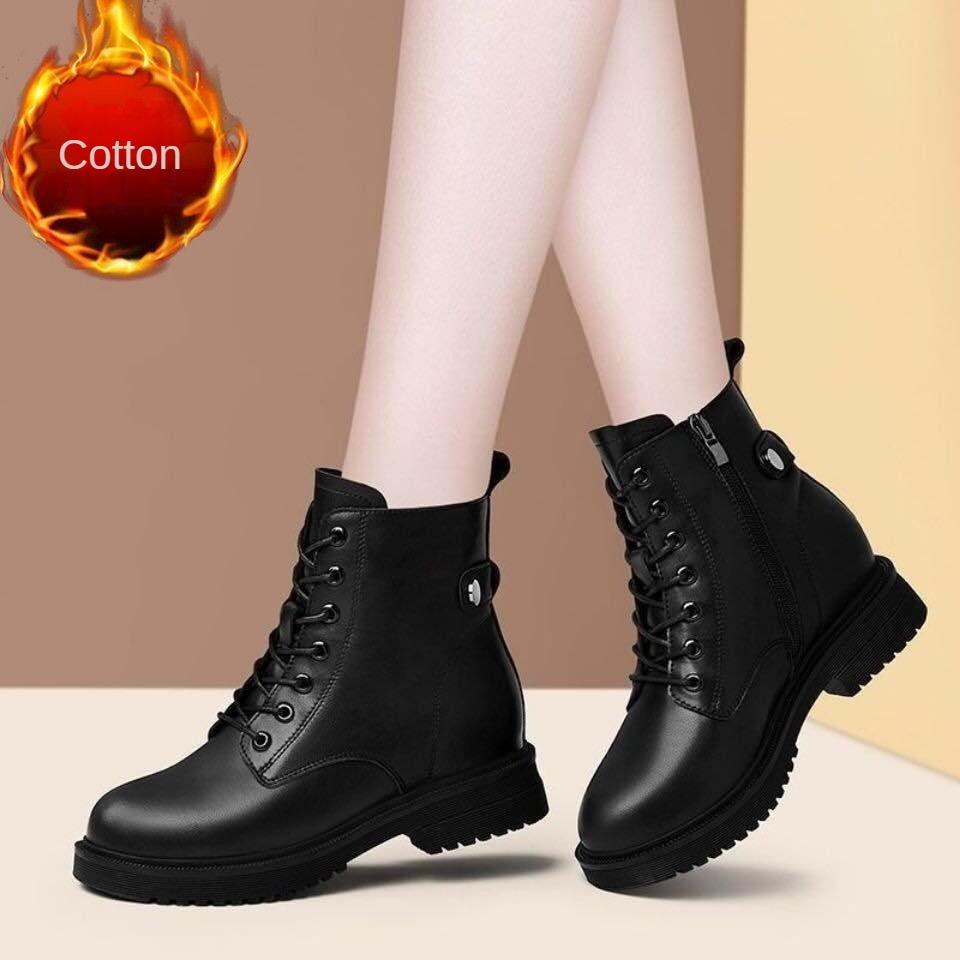 Women's Ankel Boots Autumn Winter Women Chelsea Boots Womens Short Boots Flat Shoes Fashion Platform Boots Gothic