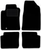 Black Velour Floor Mats For: Toyota Camry IV Sedan (1994-1998)