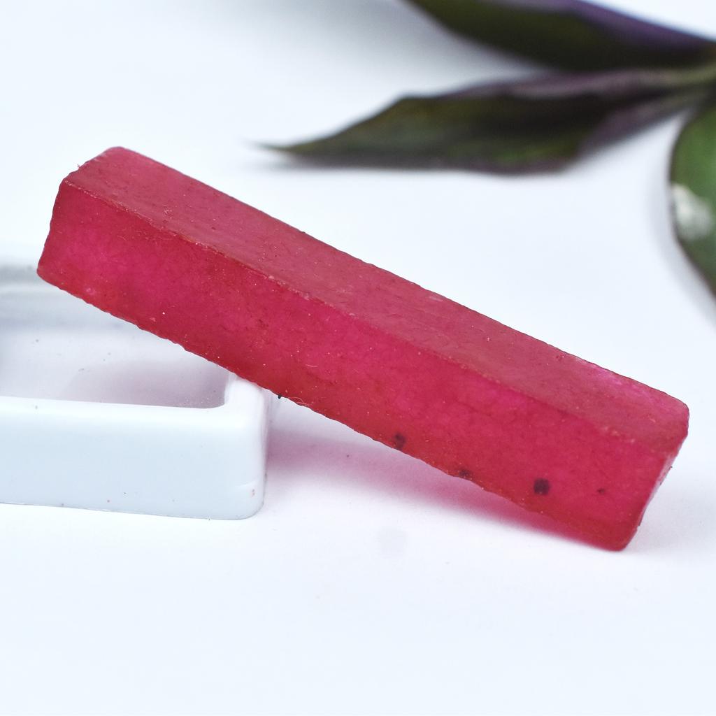 Natural Red Ruby 80ct Raw Rough Certified Loose Gemstone