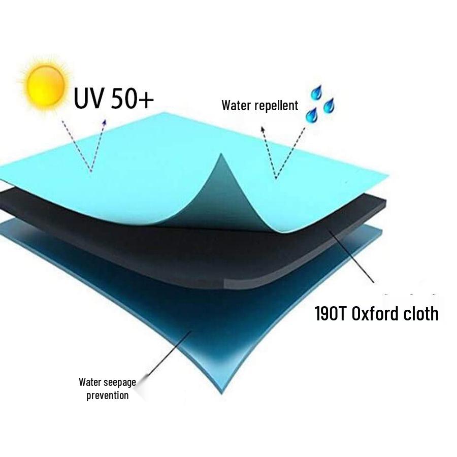 Oxford Cloth Motorcycle & E-Bike Cover: Rainproof, Dustproof, and Sunscreen Protection