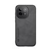 KEYSION Luxury Retro Case for IQOO Z10 Turbo 5G Soft Silicone+PC PU Leather Shockproof Phone Back Cover for IQOO Z10 Turbo Pro