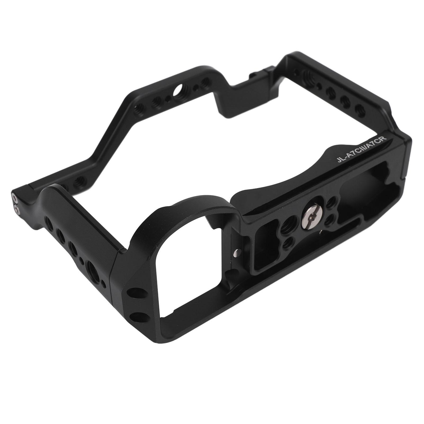 

Клетка для камеры A7CII A7CR A7C2 Вертикальная ручка для съемки с креплением «холодный башмак» 14 дюймов 38 дюймов резьба