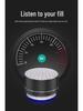 A10 Alloy Shell Mini Bluetooth Speaker with Subwoofer