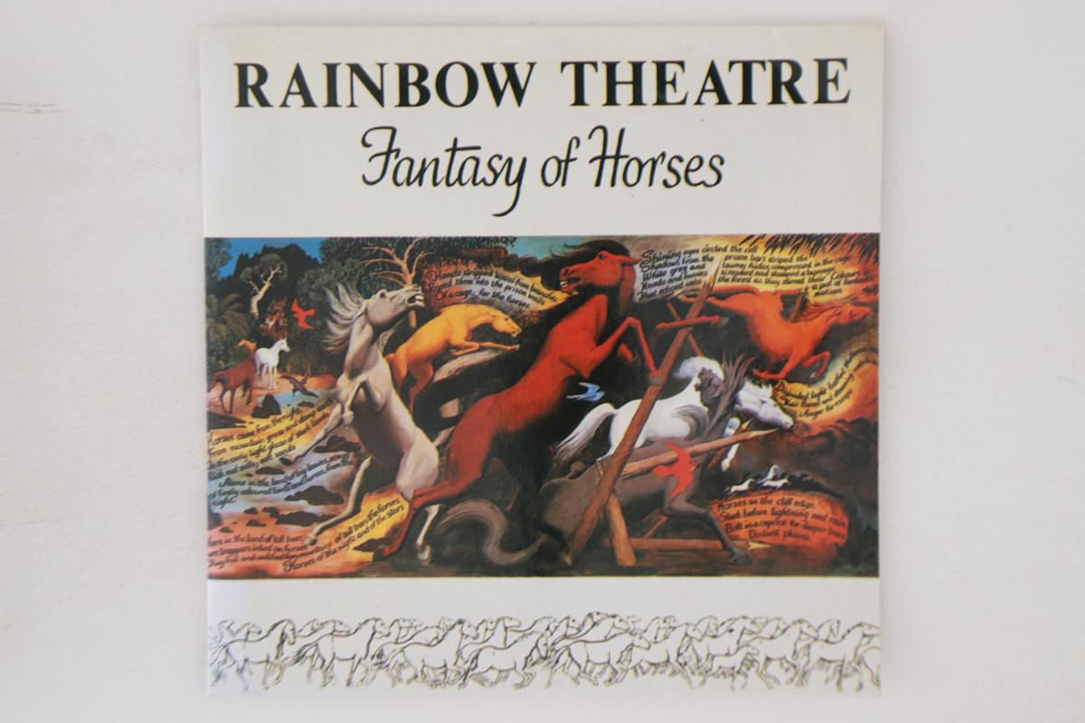 

CD RAINBOW THEATRE - Fantasy Of Horses NONE POOR HOUSE Japan Rock Used