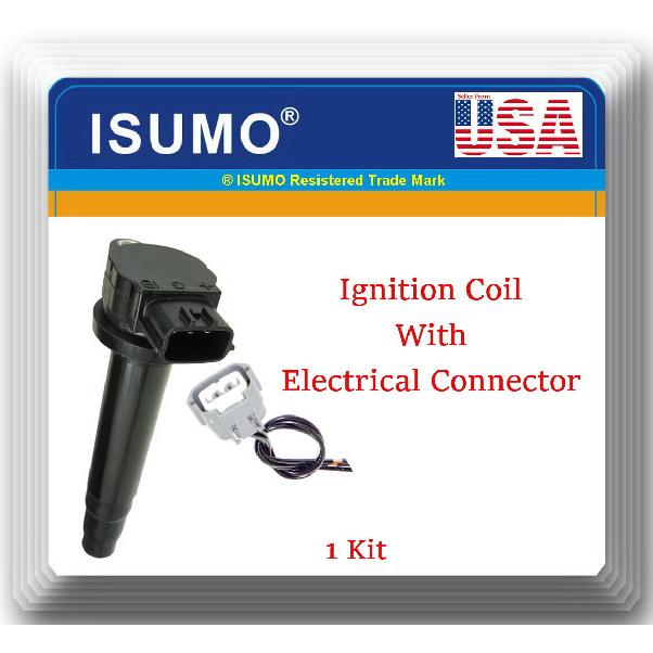 Ignition Coil W/Connector Fit:OEM# 22448-4M500 Nissan Sentra 2000-2002 4Cyl 1.8L