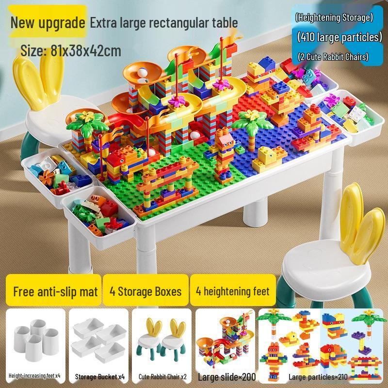 Battle Hawk Early Education Storage Building Block Table Set