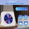 Fohil Player with Bluetooth HDMI Supports up to Region HiFi FM USB AUX Repeat Perfect for Prenatal and Language PSE Japanese Instruction Manual White