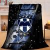 1 Stück Fußballverein Wappen Flanelldecke Geschenk, Geeignet für Männer und Frauen, Weich, Ideal für Betten und Sofa, Geburtstags- oder Weihnachtsgeschenk