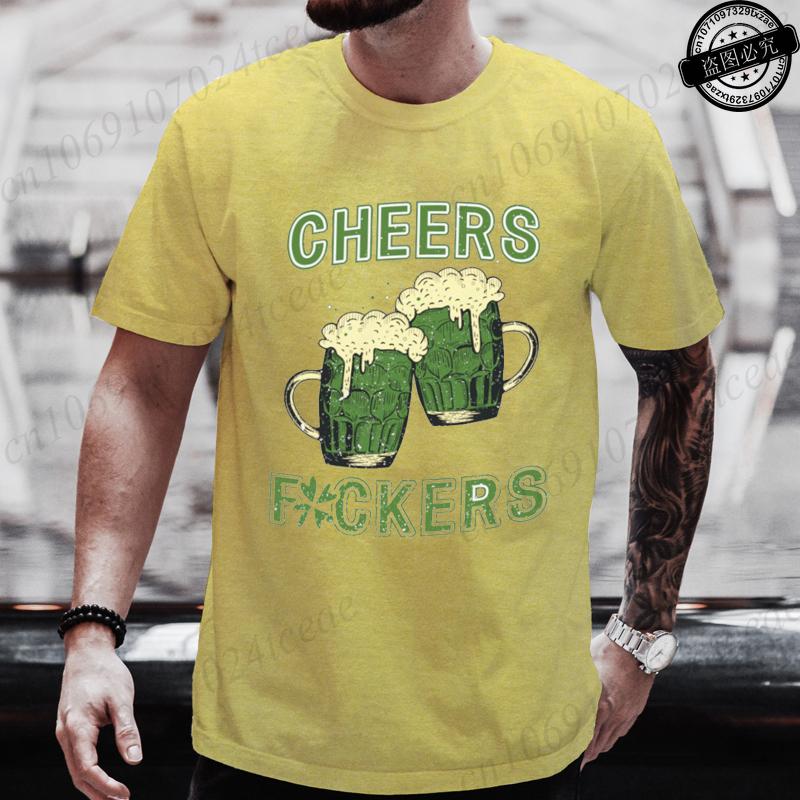 Men's Tshirt Clothing,Saint Patrick's Day Drinking T-Shirts,Beer Squad St Pattys Shirt, Green Day Tee T-Shirts Short Sleeve Tops