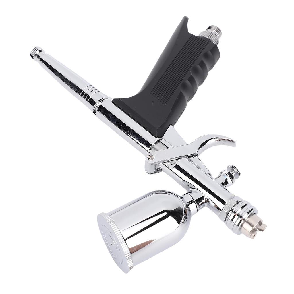 Airbrush Set Double Action Gravity Feed with A 0.3mm Rapid Release Nozzle 15cc Cup Painting Art Supplies