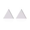 Korean Style Geometric Triangle Hollow Flower Ear Cuff Earrings for Women