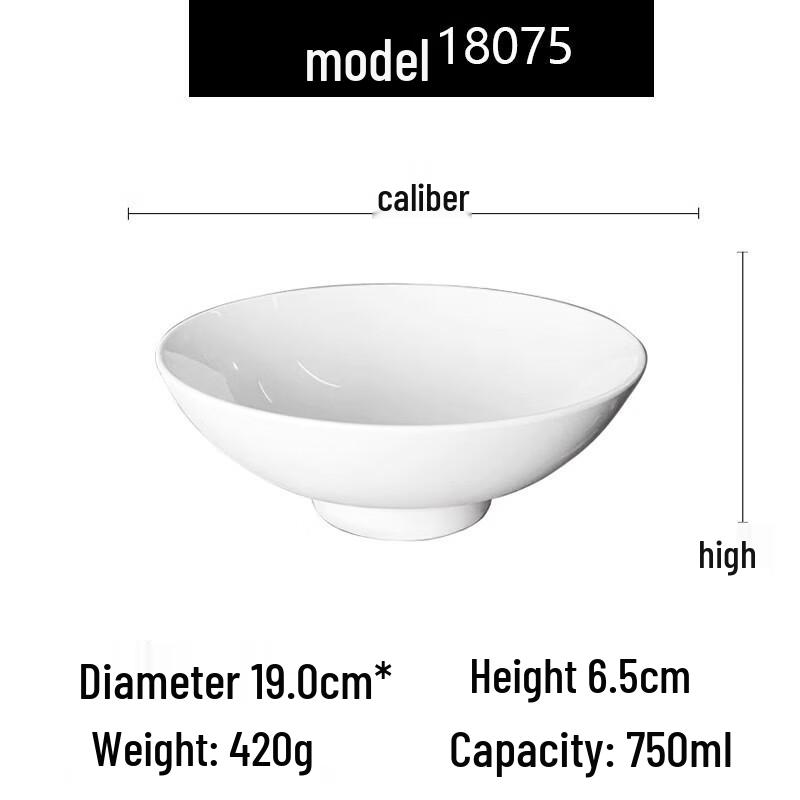 

AVADEN Меламиновая восьмиугольная миска для лапши