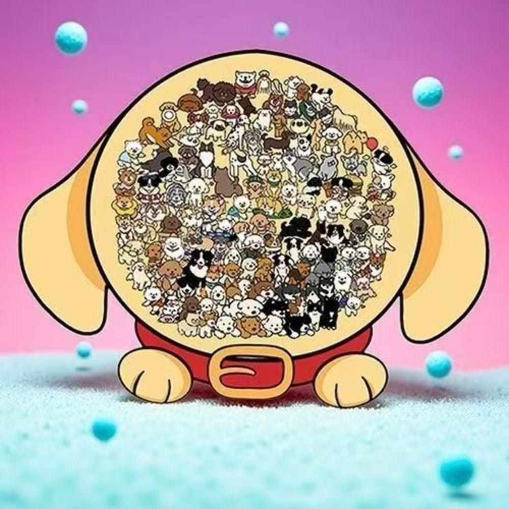 Brain Burning Animal Jigsaw Irregular Puppy Puzzle Dog Wooden Puzzle Adult Youth