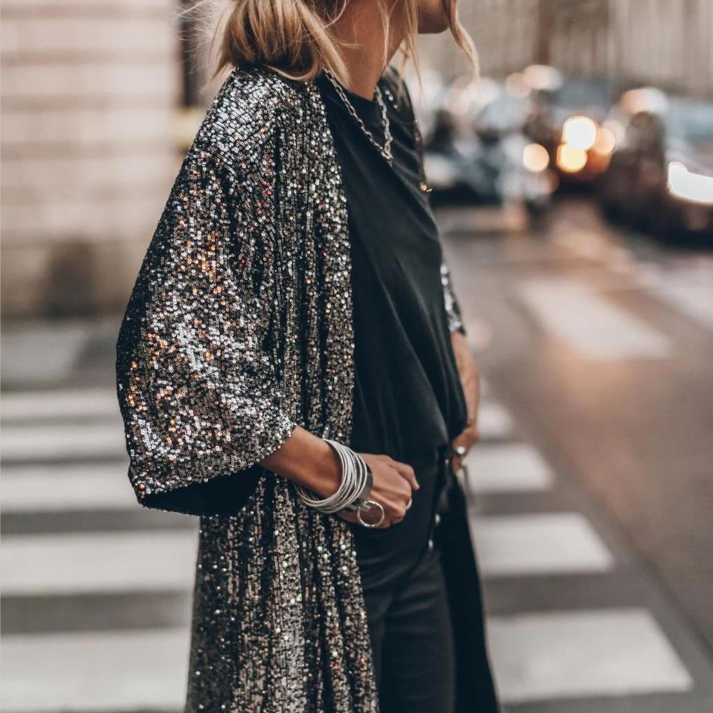 Autumn Long Sleeve Solid Color Women's Cardigan Jacket 2026