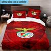 3PCS Football Club Eagle 3pcs Bedding,Including 3PCS Duvet Cover And 2pcs Pillowcases Perfect for Christmas,Ideal for Bedroom, Dormitory