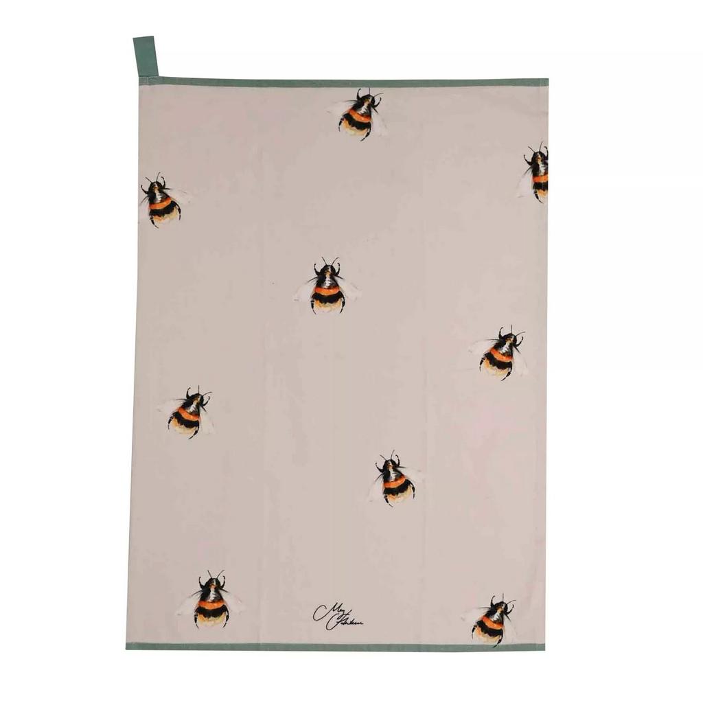 Meg Hawkins Cotton Bee Tea Towel