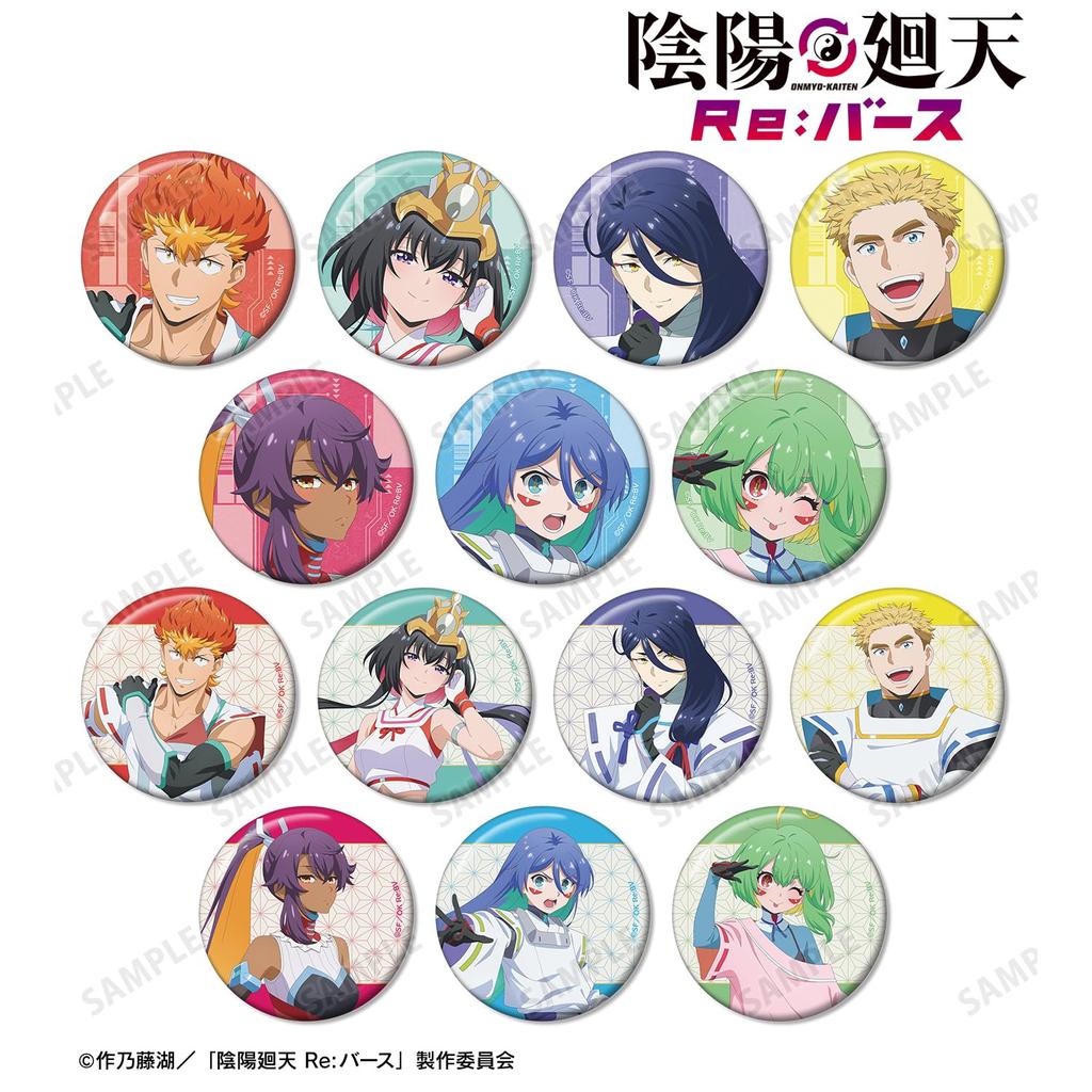 TV Anime Kaiten Trading Badges Box of 14 "Onmyo ReBirth"