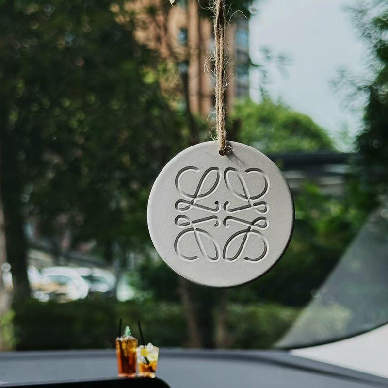 Loewe Car Fragrance Aroma Diffuser Pendant Scent Stone Single Piece Without Scent Small Individual Fragrance Tablets 60*5 (mm)