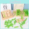 Learning Math Wooden Toy For Kids With Number Pairing And Counting Practice