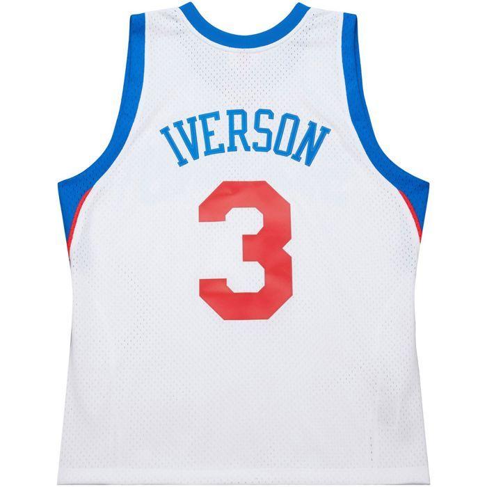 M&N Swingman Jersey Philadelphia 76ers 2009 Allen Iverson