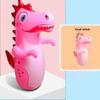 Large Dinosaur Inflatable Kids' Punching Bag - Thick PVC, Educational Toy