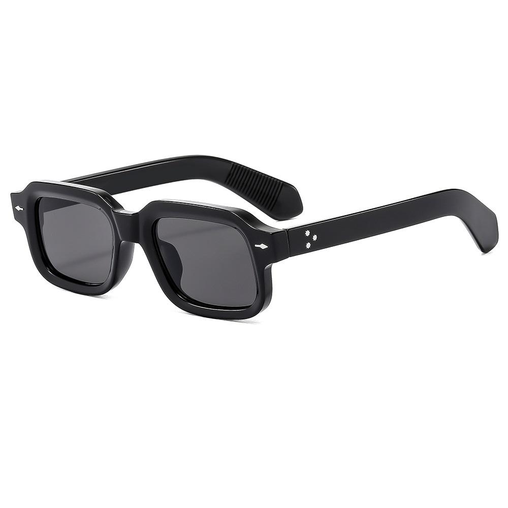 

for Women Square Sunglasses Men Transparent Sun Eyeglasses Travel Holiday Sunglasses Classic Vintage Retro UV400 Lunette Soleil Femme Gafas De Sol as picture