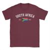 Unisex Unisex T Shirt South Africa Est 1961 South African Flag T Shirts Popular Summer Tees Vintage Print Cotton Tops Gift Idea