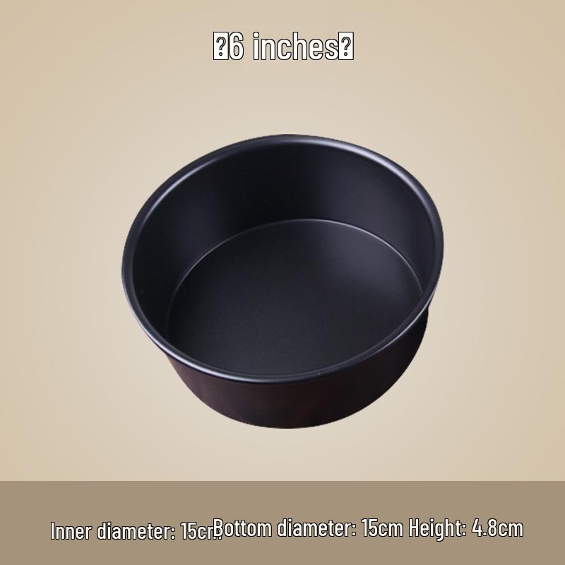 304 Stainless Steel 8-Inch Round Cake Mold for Baking Nian Gao and Fa Gao. Includes 6 and 4 Inch Molds.