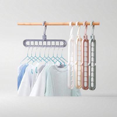 Perchero Multiusos de Nueve Agujeros para Uso en Interiores/Exteriores